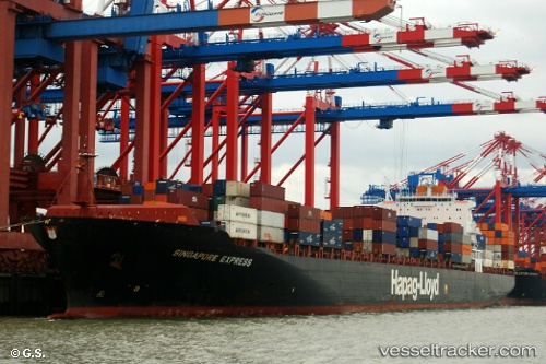 vessel Singapore Express IMO: 9200809, Container Ship
