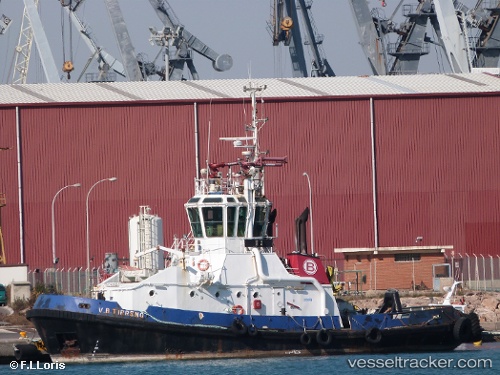 vessel V.b.tirreno IMO: 9201023, Tug
