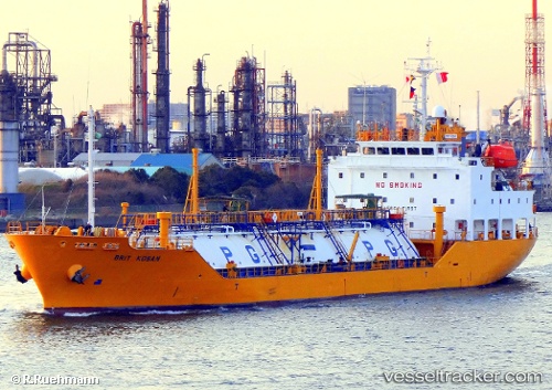 vessel 'GAS PATRICIA' IMO: 9202821, 