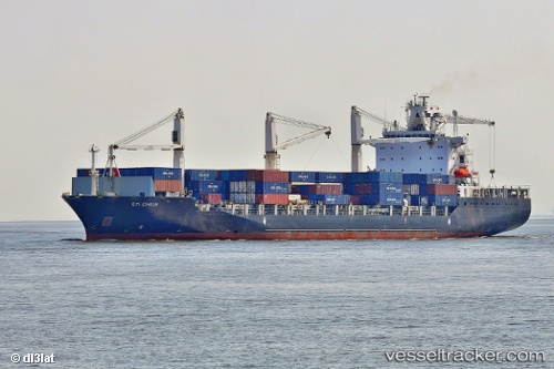 vessel Em Oinousses IMO: 9203514, Container Ship
