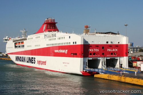 vessel Festos Palace IMO: 9204568, Passenger Ro Ro Cargo Ship
