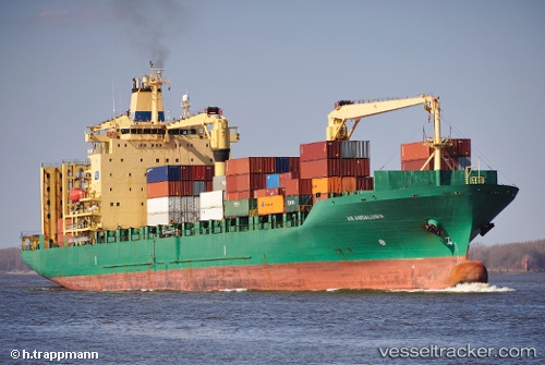 vessel Mv.oriental Diamond IMO: 9204984, Container Ship
