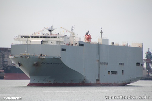 vessel European Highway IMO: 9206011, Vehicles Carrier
