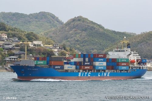vessel Sitc Manila IMO: 9207572, Container Ship
