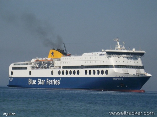 vessel Blue Star 2 IMO: 9207584, Passenger Ro Ro Cargo Ship
