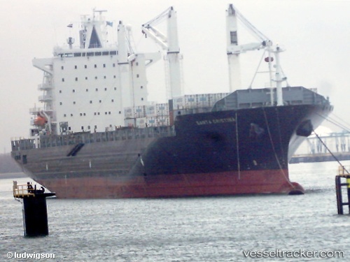 vessel Cristina Star IMO: 9210098, Container Ship
