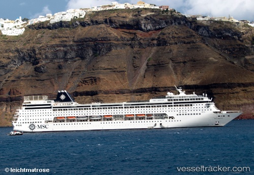 vessel Msc Armonia IMO: 9210141, Cruise Ship
