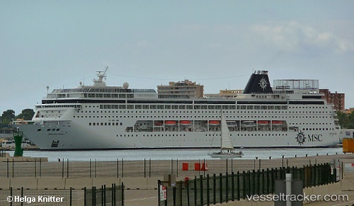 vessel Msc Sinfonia IMO: 9210153, Cruise Ship
