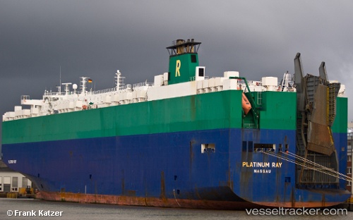 vessel Platinum Ray IMO: 9210438, Vehicles Carrier

