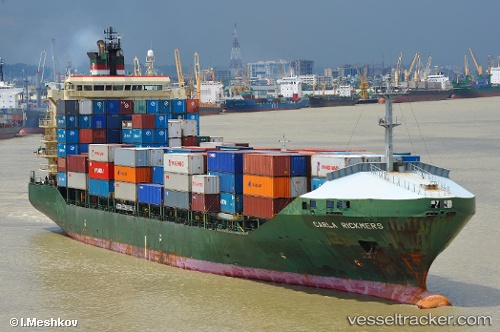 vessel Charlotte Borchard IMO: 9212022, Container Ship
