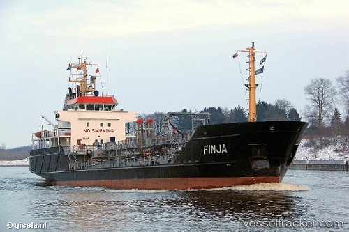vessel Finja IMO: 9212345, Chemical Oil Products Tanker
