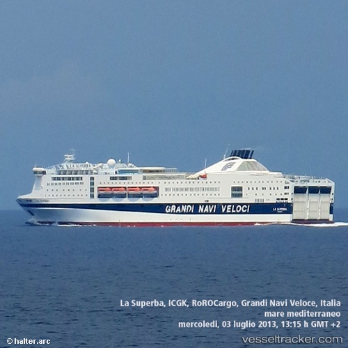 vessel La Superba IMO: 9214276, Passenger Ro Ro Cargo Ship
