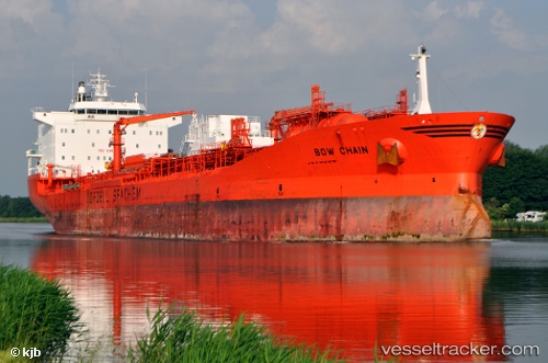 vessel Bow Chain IMO: 9214317, Chemical Oil Products Tanker
