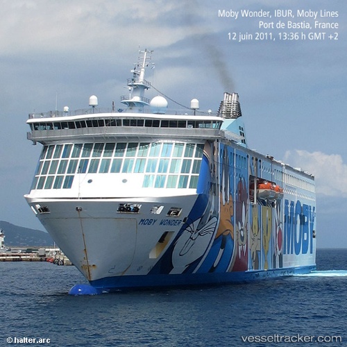 vessel Moby Wonder IMO: 9214367, Passenger Ro Ro Cargo Ship
