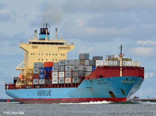vessel Johannes Maersk IMO: 9215189, Container Ship
