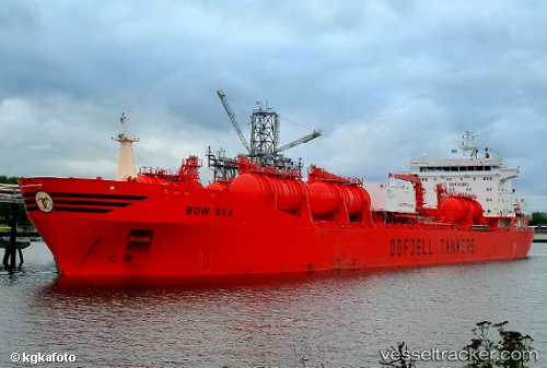 vessel BOW SEA IMO: 9215282, Chemical/Oil Products Tanker