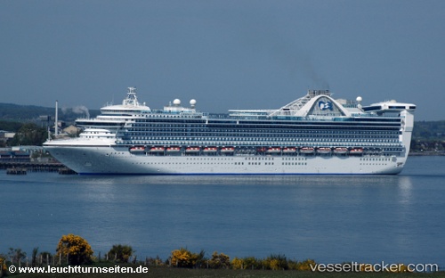 vessel Caribbean Princess IMO: 9215490, Cruise Ship
