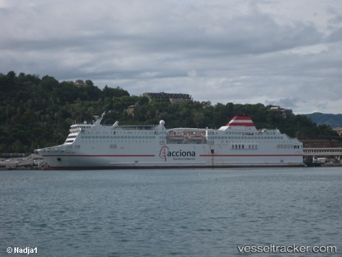 vessel Ciudad A. Melilla IMO: 9216585, Passenger Ro Ro Cargo Ship
