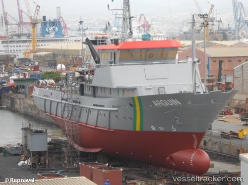 vessel Arguin IMO: 9218806, Fishing Support Vessel
