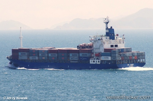 vessel St. Mary IMO: 9219252, Container Ship

