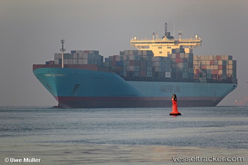 vessel Carsten Maersk IMO: 9219795, Container Ship
