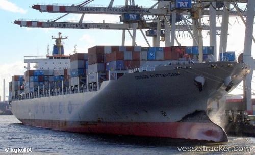 vessel Cosco Rotterdam IMO: 9221073, Container Ship
