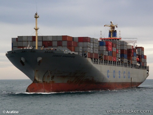 vessel Cosco Singapore IMO: 9221102, Container Ship
