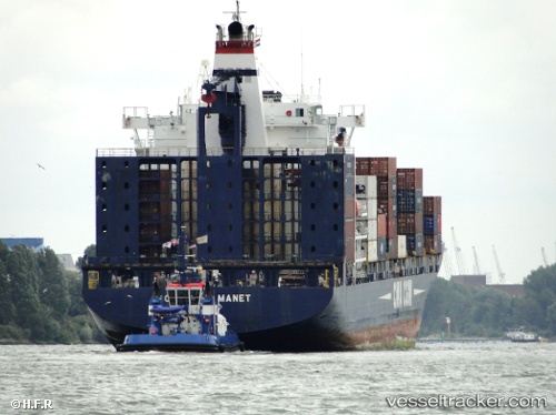 vessel 'MANET' IMO: 9224958, 