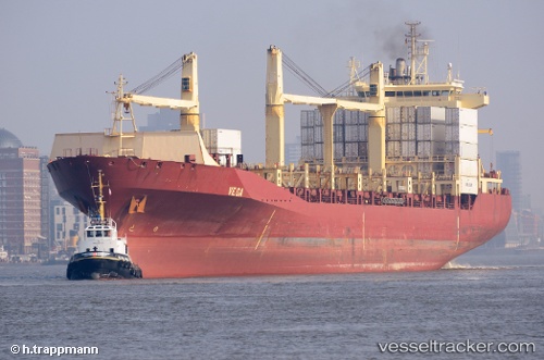 vessel As Vega IMO: 9225433, Container Ship
