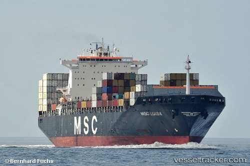 vessel Msc Luisa IMO: 9225677, Container Ship
