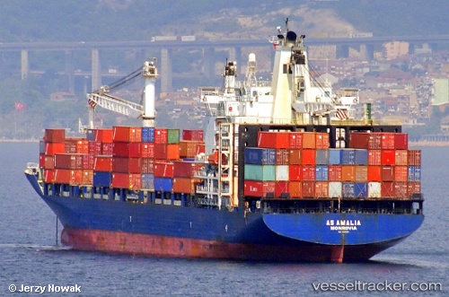 vessel Med Samsun IMO: 9225794, Container Ship
