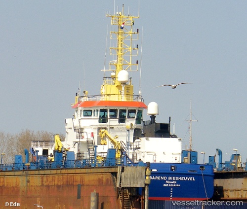 vessel Barend Biesheuvel IMO: 9226255, Fishing Support Vessel
