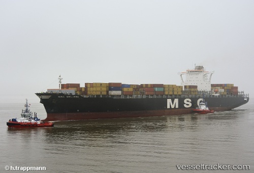 vessel Msc Melissa IMO: 9226918, Container Ship

