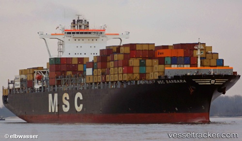 vessel Msc Barbara IMO: 9226932, Container Ship
