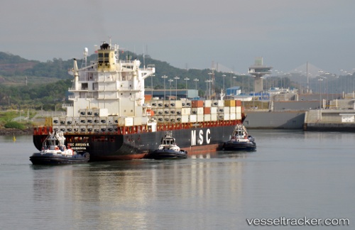 vessel Msc Anisha R. IMO: 9227297, Container Ship
