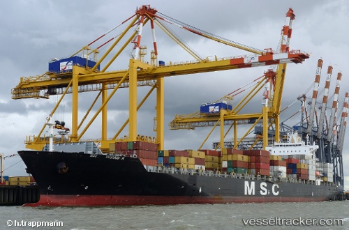 vessel Msc Vaishnavi R IMO: 9227340, Container Ship
