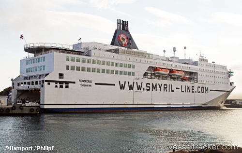 vessel Norroena IMO: 9227390, Passenger Ro Ro Cargo Ship
