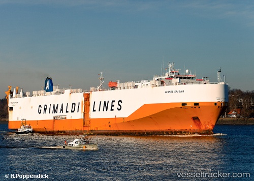 vessel Grande Spagna IMO: 9227924, Vehicles Carrier
