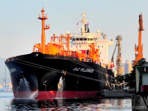 vessel Gaz Millennium IMO: 9229233, Lpg Tanker
