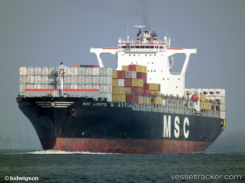 vessel Msc Loretta IMO: 9230490, Container Ship
