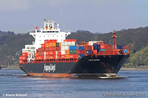 vessel Dublin Express IMO: 9232577, Container Ship
