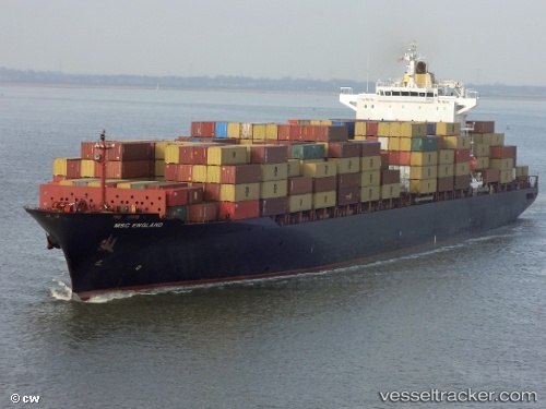 vessel 'MSC ENGLAND' IMO: 9232890, 