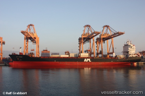 vessel Apl Pusan IMO: 9234123, Container Ship

