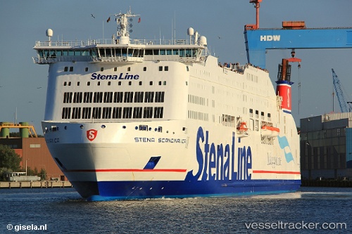 vessel Stena Scandinavica IMO: 9235517, Passenger Ro Ro Cargo Ship
