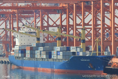 vessel EUPHORIA IMO: 9235828, Container Ship
