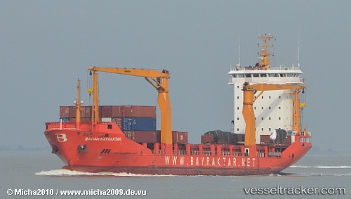 vessel Akhisar IMO: 9237149, Container Ship
