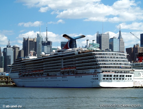 vessel Carnival Miracle IMO: 9237357, Cruise Ship
