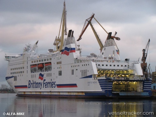 vessel Mont Saint Michel IMO: 9238337, Passenger Ro Ro Cargo Ship
