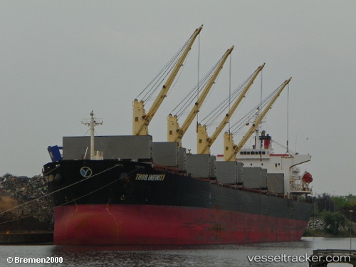 vessel M.v.thor Infinity IMO: 9238466, Bulk Carrier
