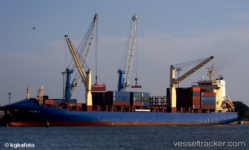 vessel Corona J IMO: 9238686, Container Ship
